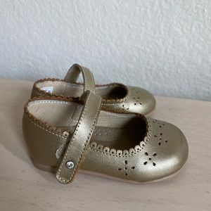 Mini burbujas toddler gold Mary Jane shoe MX 12/US 4